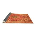thumbnail image 2 of Ahgly Company Indoor Rectangle Abstract Orange Modern Area Rugs, 7' x 9', 2 of 4
