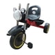 thumbnail image 3 of Triciclo The Baby Shop  con torreta tipo moto y luz Rojo -, 3 of 4