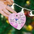 thumbnail image 5 of Personalized God Has You in His Arms I Have You in My Heart Ornament, Custom Name Memorial Ornaments Gift for Lost Loved One, Hummingbird in Loving Memory Ornament Xmas, Christmas in Heaven Ornaments, 5 of 6