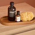 thumbnail image 2 of Bouclair Brown Wooden Tray, 2 of 3