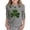 Grey, variant on Girls St Patricks Day Print Three Quarter Sleeve Top For Kids Holiday Festive Party Wear Irish Green Pullover Hoodie 3-14Y