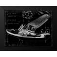 thumbnail image 2 of Ethan Harper 24x19 Black Modern Framed Museum Art Print Titled - Flight Schematic III, 2 of 5