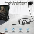 thumbnail image 2 of DECHOYECH Open Ear Headphones with Mic,  AI Noise Cancelling Multipoint Connect Bluetooth 5.3 Headset, Sweatproof Wireless Headset for Work, Driving, Running, Workouts, 2 of 7