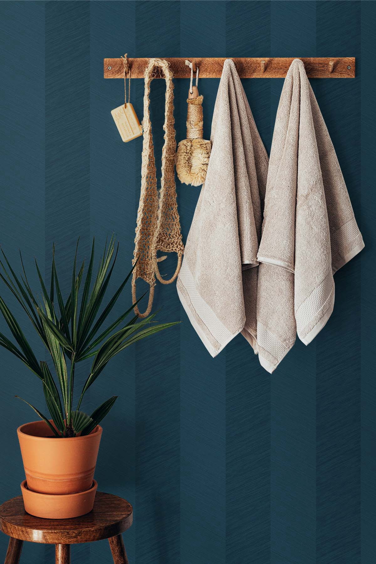 Stacy Garcia Home Chevy Hemp Peel and Stick Wallpaper