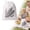C, variant on Reusable Cotton Bread Bag for Homemade Loaf, Lined Storage Bag to Extend Freshness, 1 Bag