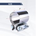 thumbnail image 5 of BATONECO 5" Inch Butt Joint Exhaust Band Clamp T304 Stainless Steel Universal, 5 of 7