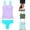 girls bikini 2 piece-Purple, variant on RTKFRFLM Girls 2-Piece Bikini Swimsuit Set Printed Tankini Top with Boy Shorts Drawstring Bathing Suit for Kids Sizes 7-16 Years