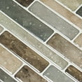 thumbnail image 5 of LongKing Brown Marble Tile Peel and Stick Backsplash 12 in. x 12 in.(10-Pack), 5 of 6