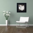 thumbnail image 3 of Trademark Fine Art "Fleurs Blanc II" Canvas Art by Color Bakery Black Matte, Black Frame, 3 of 4