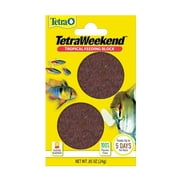 Tetra Weekend Tropical Feeding Block 0.85 Ounce, Feeds Fish up to 5 Days