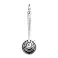 thumbnail image 3 of Amco Stainless Steel Measuring Spoons (Set of 4) - 1/4 Tsp, 1/2 Tsp, 1 Tsp, 1 Tbsp - Durable Kitchen Utensils with Engraved Labels - Nesting & Easy Storage, Non-Toxic Kitchenware Dishwasher Safe, 3 of 5