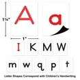 thumbnail image 2 of Primary Concepts Magnetic Alphabet Tiles, 2 of 4