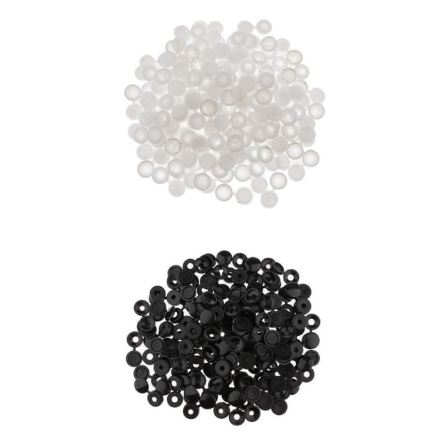 Paquete herramientas de fijación para de cocina de plástico con rosca con bisagras de 12 mm