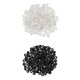 thumbnail image 1 of 1000Pcs / Set Tapones de rosca decorativos con tornillo de rosca forma forma plástico y negro, 1 of 9