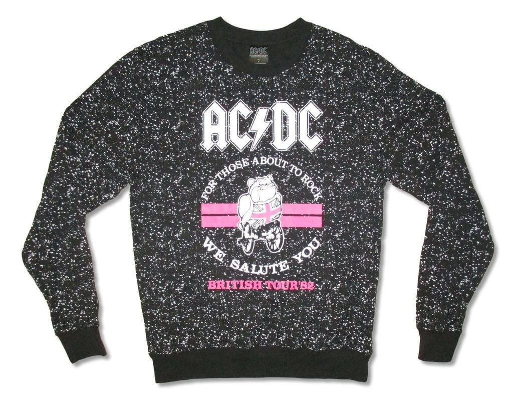 acdc crewneck sweatshirt