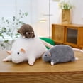 thumbnail image 4 of Mouse Plush Toys Lifelike Valentine'S Gift Plush Plushie Birthday Present Realistic Stuffed Animals Cuddly Huggable Pillow Toy Brown - A, 4 of 7