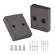 thumbnail image 5 of Kit de freno de , repuesto, accesorios, materiales metálicos, pastillas de freno resistentes para cortacésped 761-05007, 5 of 8