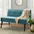 thumbnail image 3 of Madison Accent Settee Arctic Blue, 3 of 11