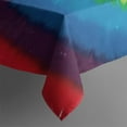 thumbnail image 5 of Colorful Tie Dye Pattern Square Tablecloth,Waterproof Square Table Cover,Wipeable Spillproof Washable Table Cover for Home Kitchen Party Decor 42"X42"(107x107cm), 5 of 6
