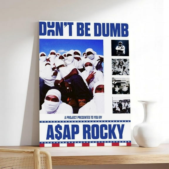 A$AP Poster Rocky RAP HD Print Music Canvas Posters for Room Aesthetic Wall Art Bedroom Decor 6