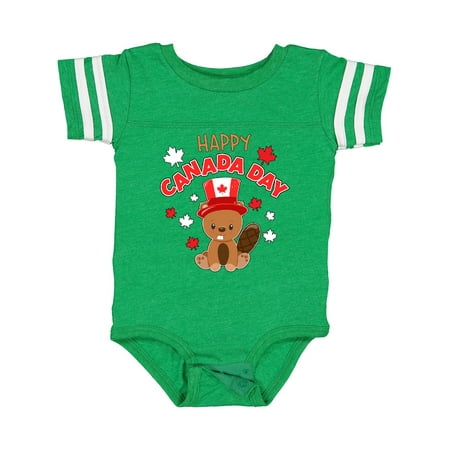 

Inktastic Happy Canada Day Gift Baby Boy or Baby Girl Bodysuit