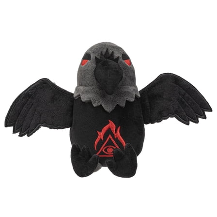 Mythical Fantasy Legend Gothic Quoth The Raven Nevermore Soft Plush Toy Doll