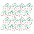 thumbnail image 4 of Clips de Papier en Forme de Fruit, Clips de Papier 2 Couleurs Pratiques, 20Pcs Fruit Pin, Pas Facile à Rouiller pour la Classification des Fichiers de Signets, 4 of 7