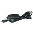 thumbnail image 2 of JacobsParts 5-Pack 3A Micro USB Cable On/Off Power Button Switch Raspberry Pi & Phone Charging, 2 of 2