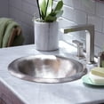 thumbnail image 3 of Native Trails Cps86 Maestro Lotus 18" Oval Copper Drop In Bathroom Sink - Copper, 3 of 7