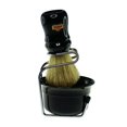 thumbnail image 2 of Omega Professional Brush Set includes Stand and Bowl- BLACK, 2 of 3