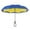 Yellow/Blue, variant on Multibrella - All-in-one Led Reverse Folding Smart Umbrella