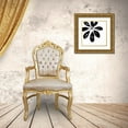 thumbnail image 3 of Vess, June Erica 15x15 Gold Ornate Wood Framed with Double Matting Museum Art Print Titled - Monochrome Tropic VI, 3 of 4