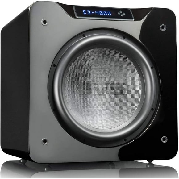 SVS SB-4000 Subwoofer de Caja sellada de 13.5 Pulgadas (Piano Negro Brillante) multicolor