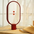 thumbnail image 6 of Smart Balance Magnetic Switch LED Table Lamp Creative Bedside Night Light Bedroom (Red), 6 of 6