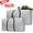 Gray, variant on KOYPTL 2 Pcs Christmas Tree Storage Bag 20+30 Inch Large Capacity Christmas Storage Container with Durable Reinforced Handles& Zipper Waterproof Xmas Storage Box Dark Blue