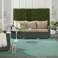 thumbnail image 3 of Nourison Nourison Essentials Indoor/Outdoor Blue Green 8' x 10' Area Rug, (8x10), 3 of 11
