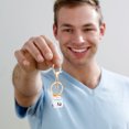 thumbnail image 3 of EeaseCA Luck Cat Key Ring Pendant Unique Cat Hanging Decor Bell Cat Keychain Pendant, 3 of 7