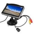 thumbnail image 4 of 5in , Clear Screen, 2 Video Input, High Definition, Weatherproof, Wide View, Suction Cup Mounts, Ideal for Large Vehicles, 4 of 8