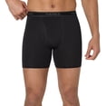 thumbnail image 3 of Hanes Mens Underwear Briefs, 3-Pack, Performance Stretch Boxer Brief Underwear, Moisture Wicking, 3 of 7