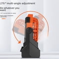thumbnail image 5 of Ventilador para acampar al aire libre con luces y batería de larga duración, ventilador para acampar, ventilador de escritorio para dormitorio con carga USB, 5 of 5