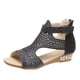 thumbnail image 2 of Zapatos de mujer con cremallera y sandalias ahuecadas con diamantes de imitación y boca de pescado de verano para mujer Wmkox8yii  shjk4825, 2 of 7