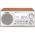 thumbnail image 2 of Masanao Sangean WR-2 AM/FM-RBDS Wooden Cabinet Digital Tuning Radio, Walnut, 2 of 7