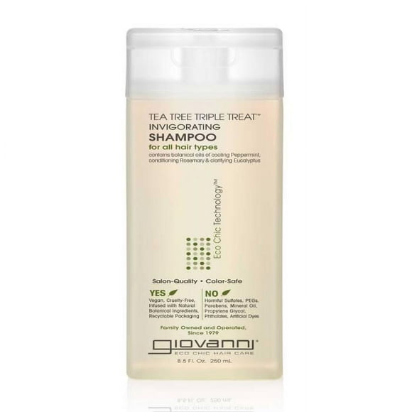 Giovanni Cosmetics - Tea Tree Triple Treat Shampoo &amp; Conditioner
