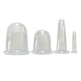 thumbnail image 1 of Ventosas de vacío Ventosas de silicona Juego de ventosas para masaje facial y corporal 1 pieza blanco JM, 1 of 3