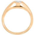 thumbnail image 2 of Pompeii 1/2CT Mens Diamond Solitaire Ring 14K Yellow Gold (G/H,I1), 2 of 5