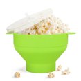 thumbnail image 4 of Microwave Popcorn Popper, Microwave Popcorn Maker -40 Degrees Celsius  To +230 Degrees Celsius  DIY Making  For Oven Red,Orange,Green, 4 of 8