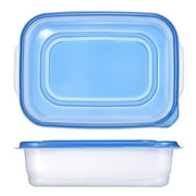 Mainstays Semi Durable Square 5.2cup Plastic Food Storage Container, Made for Family Meals for Easy Serving and Storing