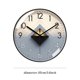 thumbnail image 2 of Reloj de cuarzo de escaneo silencioso moderno, reloj de pared de decoración de moda de lujo ligero de 25cm/30cm/35cm, 2 of 3
