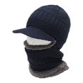 thumbnail image 1 of Gorro de Invierno, Cómodo, Cálido, para Adultos, Protección para El Cuello, Orejas, Sombrero Unido Al Aire Libre para en Monopatín, Motociclismo Azul shamjiam Sombrero a prueba de viento, 1 of 7