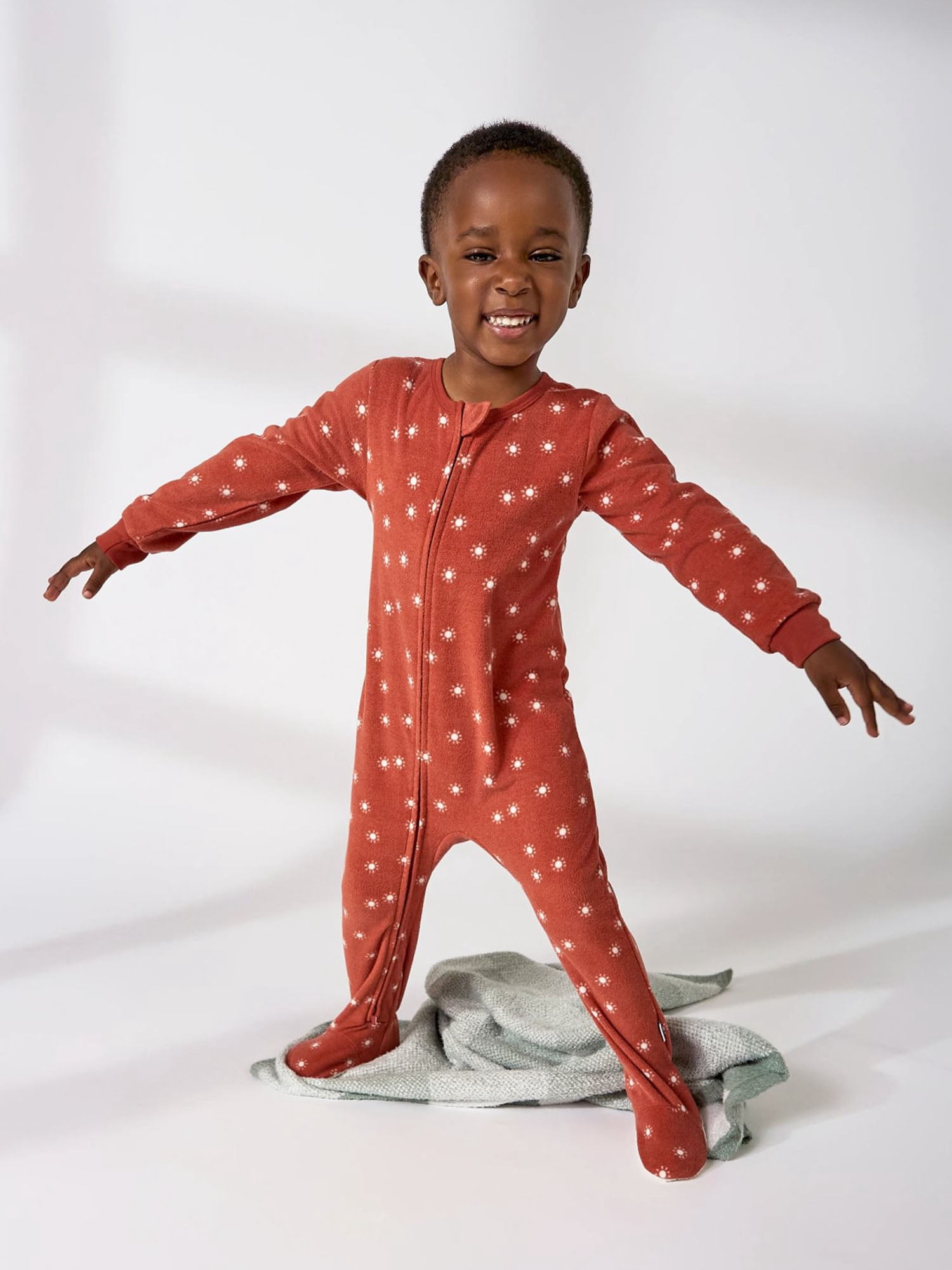 Gerber Baby and Toddler Neutral Microfleece 2-Way Zipper Blanket Sleeper Pajamas, 3-Pack, Sizes 0/3 Months - 5T